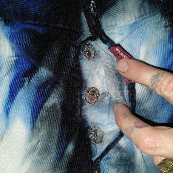 Dsquared2 tie dye Corduroy pants - Picture 7 of 9
